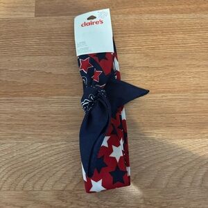🔴 Claire’s Patriotic Headband
